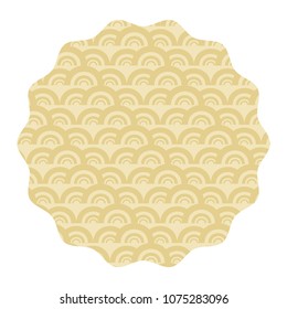 decorative circular frame icon