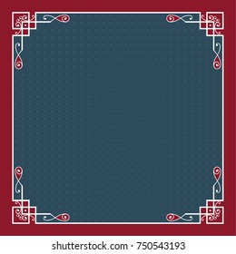 Decorative Classical Asian Background 