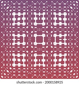 Decorative color ceramic talavera tiles. Fashionable design. Vector seamless pattern collage. Red folk ethnic ornament for print, web background, surface texture, towels, pillows, wallpaper.