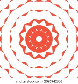 Decorative color ceramic talavera tiles. Stylish design. Vector seamless pattern frame. Red folk ethnic ornament for print, web background, surface texture, towels, pillows, wallpaper.