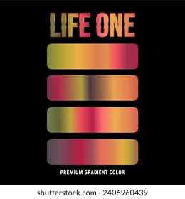 Decorative Color Premium Gradient Swatch Modern Gradients can be used as backgrounds to add visual dimension and depth to a web page, poster, or other printed material