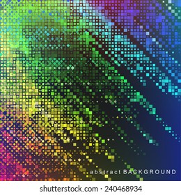 Decorative colored abstract background for your design