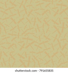 Decorative colored seamless pattern with cute dragonfly. Vintage background with many dragonflies silhouettes for your design.