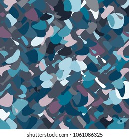 Decorative colored vector background with organic shapes. Abstract graphics. 
Bright Vector texture for textile, swimwear, paper packaging, covers, decoration. 