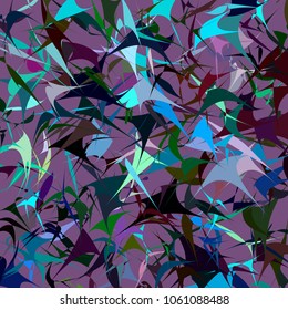 Decorative colored vector background with organic shapes. Abstract multicolored graphics. Vector texture for textile, swimwear, paper packaging, covers, decoration. 