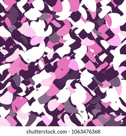 Decorative colored vector background with organic shapes. Abstract graphics. 
Bright Vector texture for textile, swimwear, paper packaging, covers, decoration. 