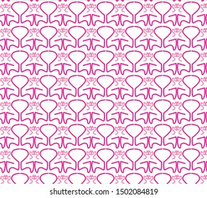  Decorative colorful abstract pattern for fabric and background