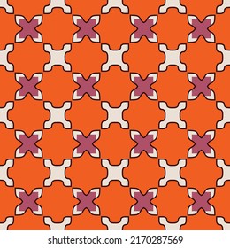 Decorative colorful abstract pattern for fabrics and tapestries