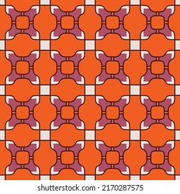 Decorative colorful abstract pattern for fabrics and tapestries