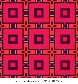 Decorative colorful abstract pattern for fabrics and tapestries