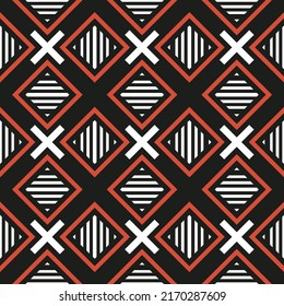 Decorative colorful abstract pattern for fabrics and tapestries