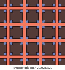 Decorative colorful abstract pattern for fabrics and tapestries