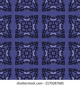 Decorative colorful abstract pattern for fabrics and tapestries