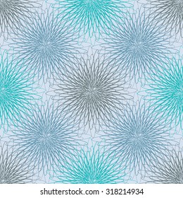 Decorative Colorful Abstract seamless pattern