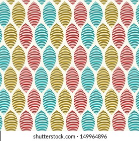 Decorative colorful seamless designed texture. Endless abstract pattern, template for design and decoration