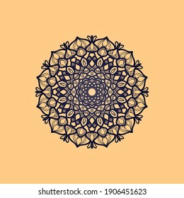 dekorative Konzeption abstrakte Mandala-Illustration