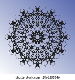 decorative concept abstract mandala illustration. EPS 10