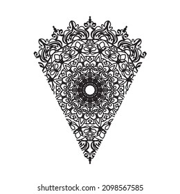 decorative concept abstract mandala illustration. EPS 10