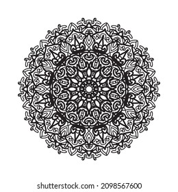 decorative concept abstract mandala illustration. EPS 10