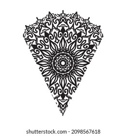 decorative concept abstract mandala illustration. EPS 10