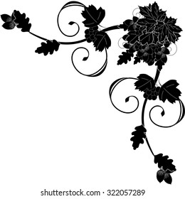 Decorative corner ornament.