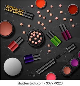 decorative cosmetics make up accessories beauty store