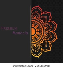 Dekorative kreative bunte Mandala Design Vektorkunst
