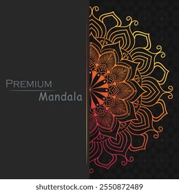Decorative Creative Colorful Mandala Design Vector Art