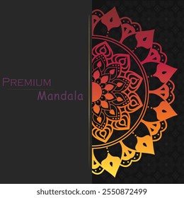 Decorative Creative Colorful Mandala Design Vector Art