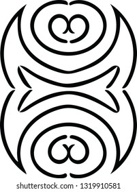 Decorative creative graphic symbol tile texture pattern shape design