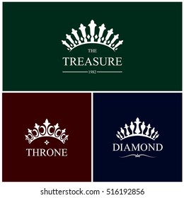 decorative crowns for your symbols or icons.