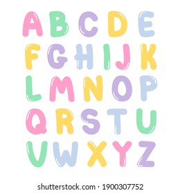 Decorative Cute Font And Alphabet