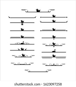 Decorative delimiter text break  with duck