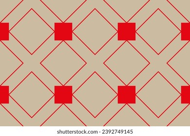 Decorative design in abstract style with rectangles. Pattern for commercials. 