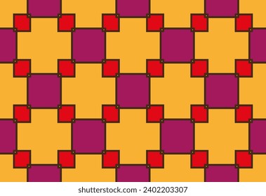 Decorative design in abstract style with rectangles. Pattern for commercials. 