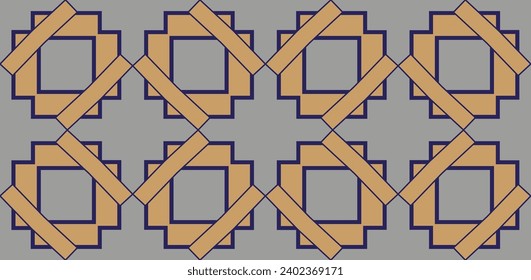 Decorative design in abstract style with rectangles. Pattern for commercials. 