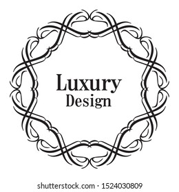 Decorative Design Beautiful Frame Frame Design Template Antique Vintage Luxury