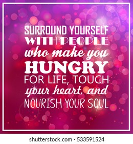 decorative design element, motivation quote illustration frame