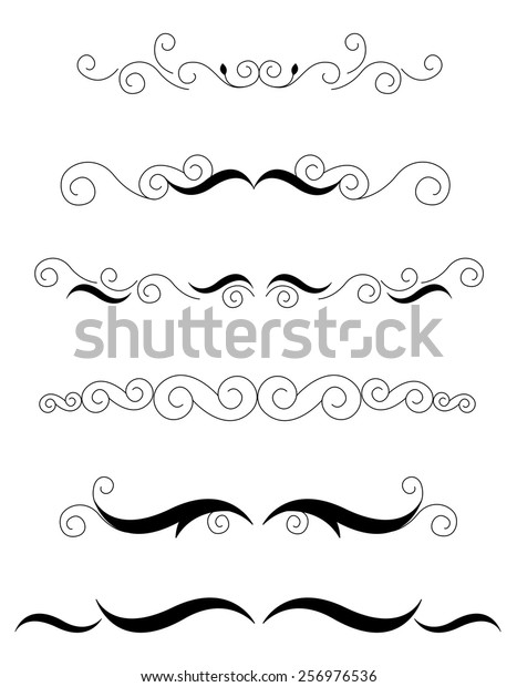 Decorative design elements / dividers for Wedding\
invitation/ anniversary backgrounds can be use to decorate wedding\
, anniversary, valentines day, mother\'s day party invitation /\
cards.