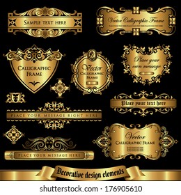 Decorative design elements set 2