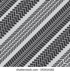 Decorative design over gray background, vector illustration