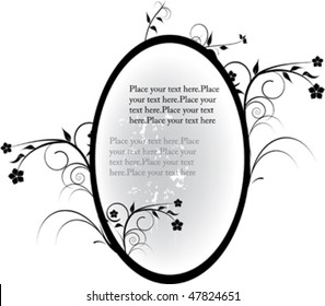 decorative design with place for your text