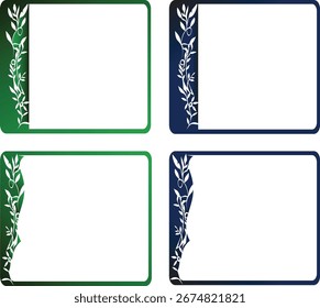 Decorative design set featuring flourish borders, corner vector illustration. Good for banner, poster, greeting card, party card, invitation, template, advertising, campaign, and social media.