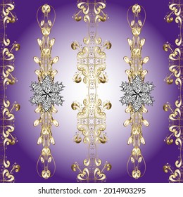 Decorative design tattoo violet beige on colors. Filigree calligraphic vector heraldic shield. Vintage Baroque Victorian monogram floral ornament leaf scroll engraved retro flower pattern. Seamless.