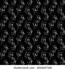 Decorative design with zigzag ridges and grooves. Decorative textured background. Graphics in black and white.