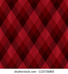 Decorative diagonal tartan inspired vector seamless pattern background 10