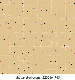 Decorative diagram colorful geometric figures background illustration