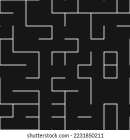 Decorative diagram colorful geometric figures background illustration