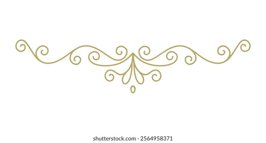 decorative divider border. floral divider