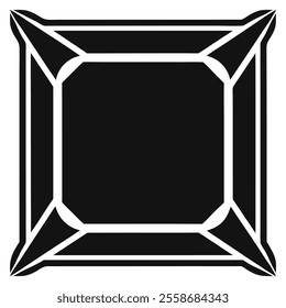 Decorative Divider Line Symmetric Ornamental Border Floral Motif Abstract Flourish Filigree Elements